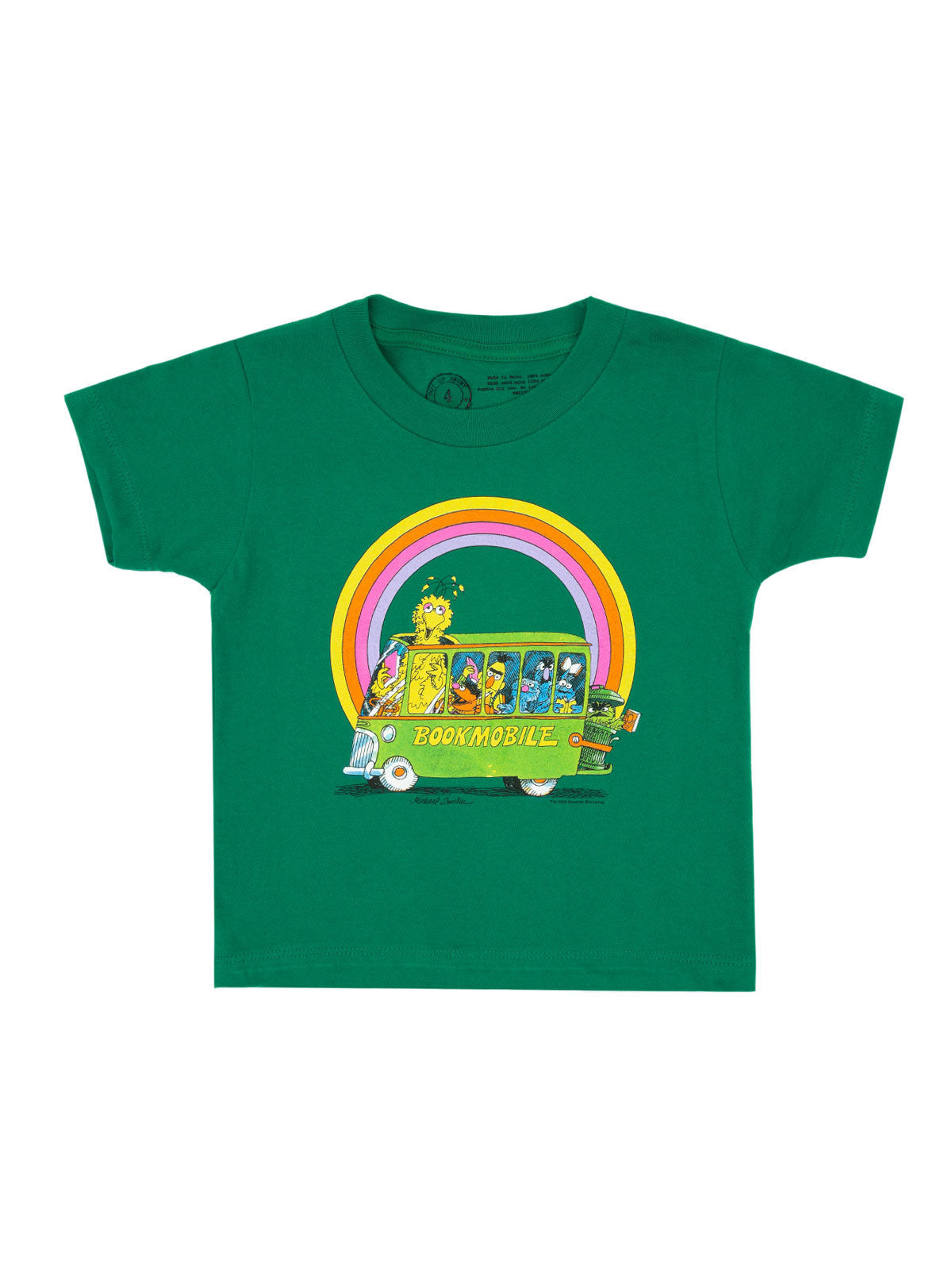 Sesame Street: Bookmobile Kids' T-Shirt - 6 Yr
