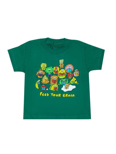 Feed Your Brain Kids' T-Shirt - 4 Yr