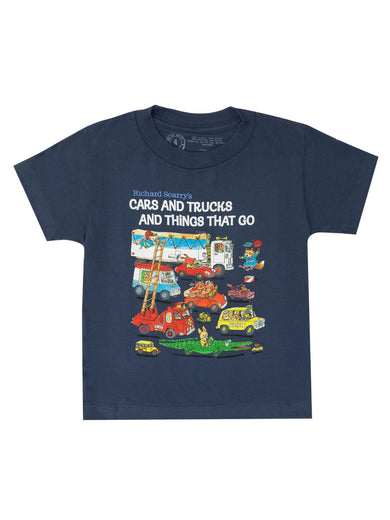 Richard Scarry: Cars and Trucks and Things That Go Kids' T-Shirt - 2 Yr