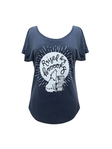 Raised by Books Women's Relaxed Fit T-Shirt Medium