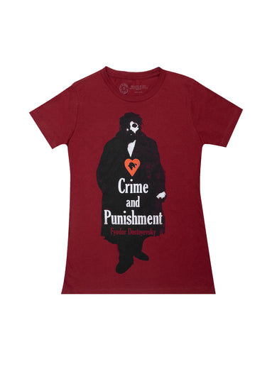 Crime and Punishment Women's Crew T-Shirt X-Large