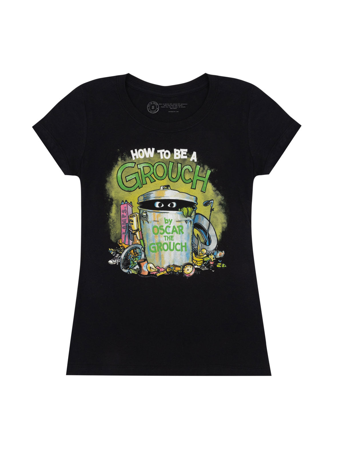 Sesame Street: How to Be a Grouch Women's Crew T-Shirt X-Small
