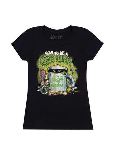 Sesame Street: How to Be a Grouch Women's Crew T-Shirt X-Small
