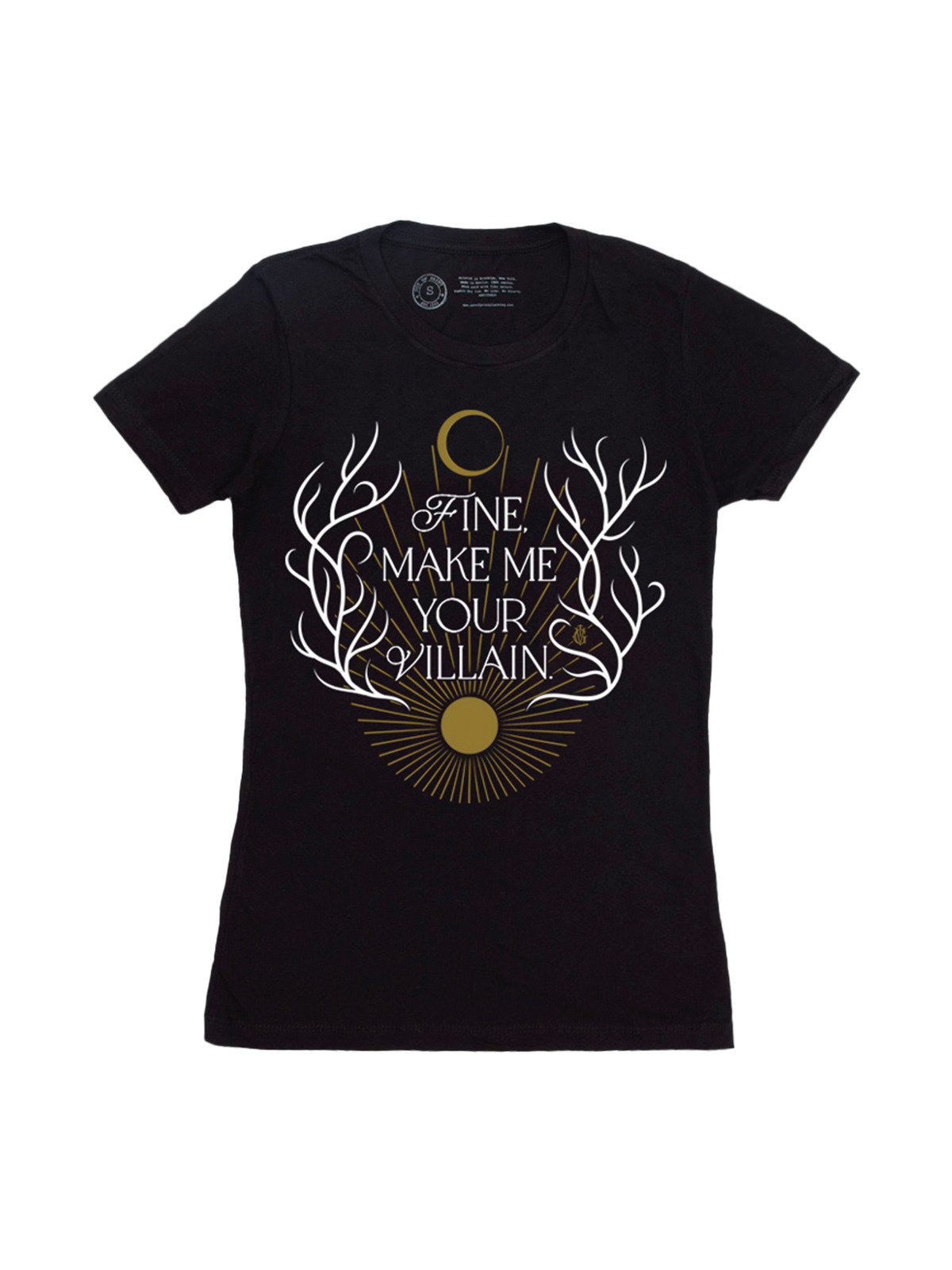 Leigh Bardugo's Make Me Your Villain Women's Crew T-Shirt Medium