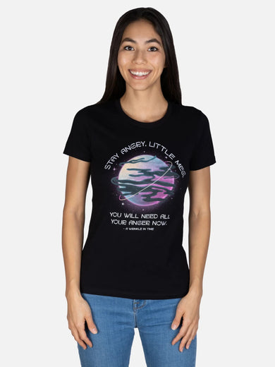 A Wrinkle in Time: Stay Angry, Little Meg Women's Crew T-Shirt X-Small US - Other apparel