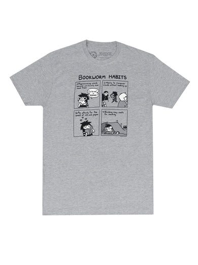 Sarah's Scribbles: Bookworm Habits Unisex T-Shirt XX-Large
