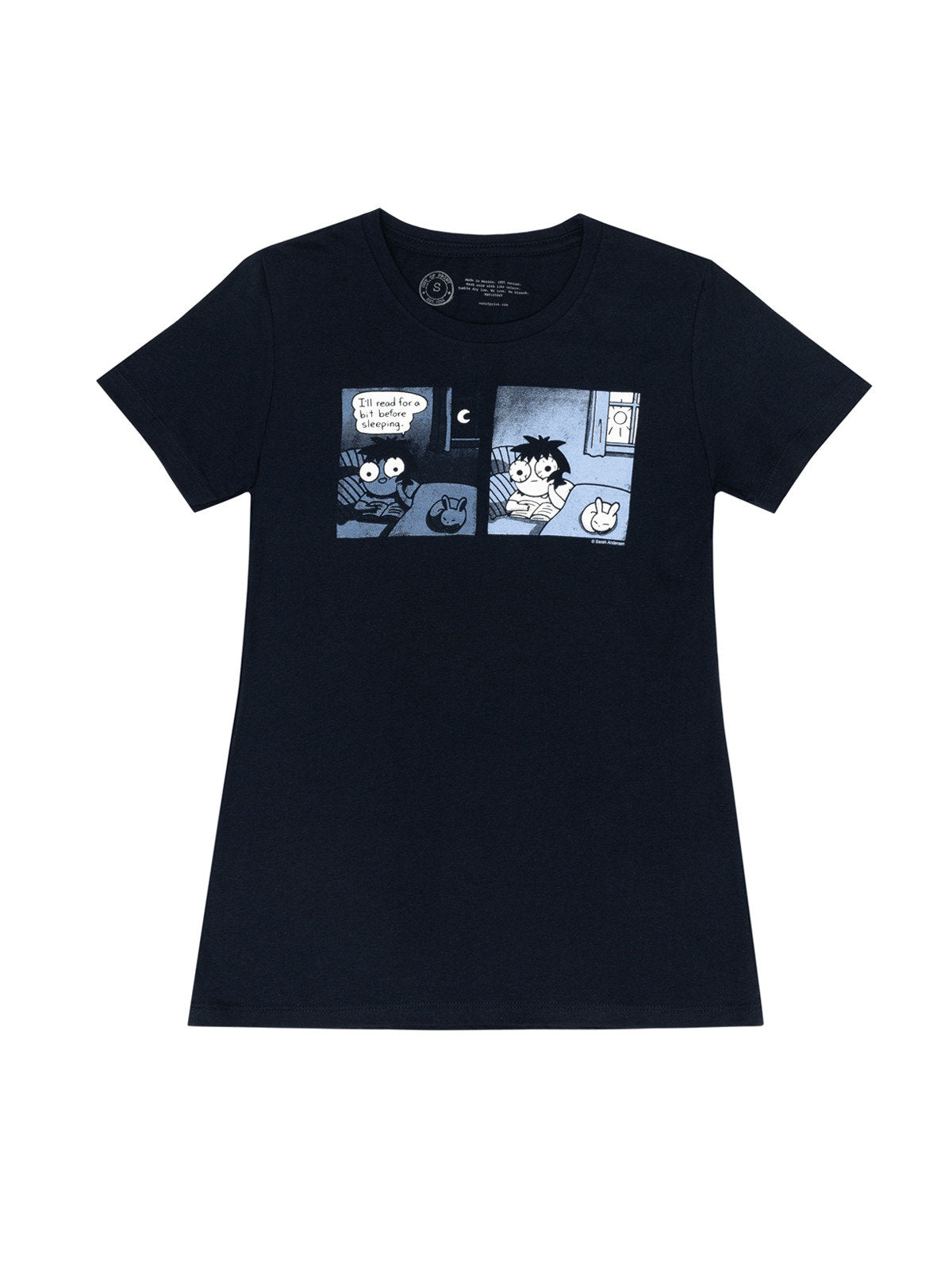 Sarah's Scribbles: Read For a Bit Women's Crew T-Shirt Small