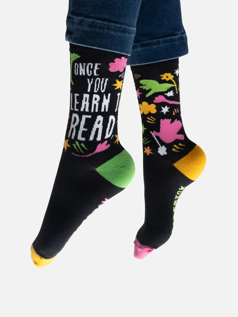 Frederick Douglass: Once You Learn to Read Socks - Large US - Other apparel