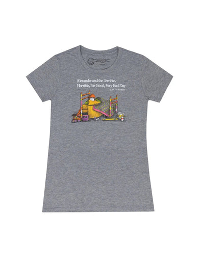 Alexander and the Terrible, Horrible, No Good, Very Bad Day Women's Crew T-Shirt X- Large-Stationery items-買書書 BuyBookBook