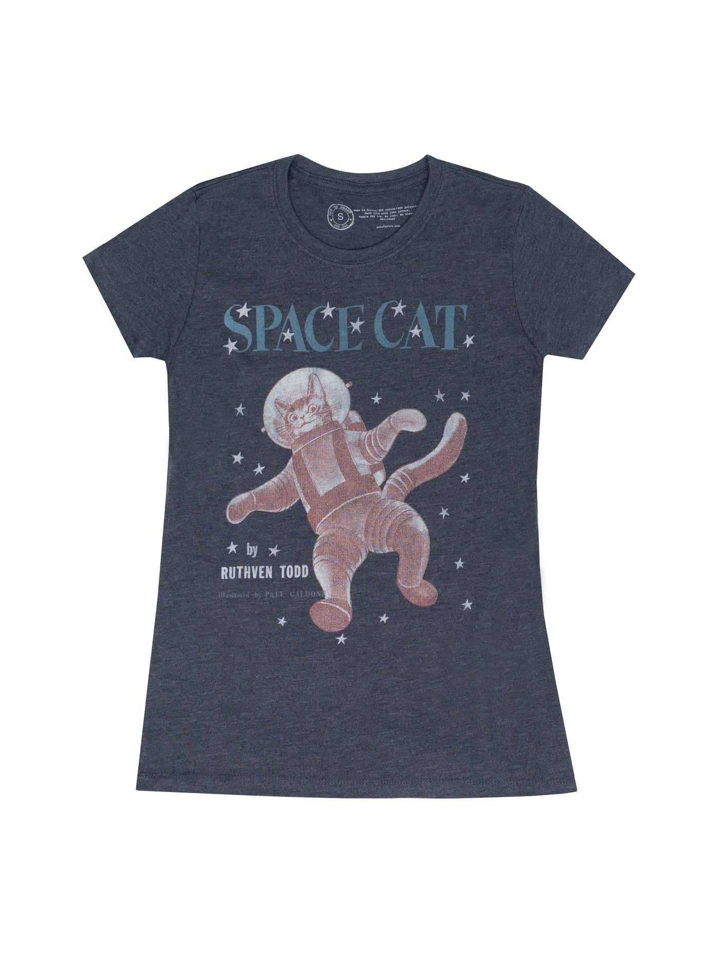 Space Cat Women's Crew T-Shirt X-Large