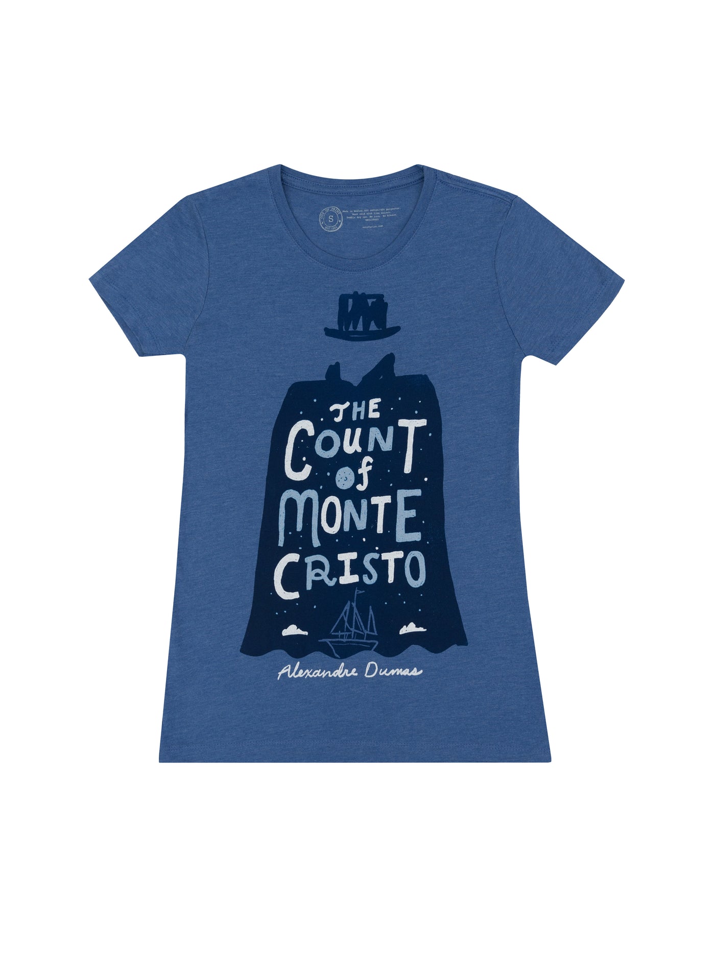 The Count of Monte Cristo Women's Crew T-Shirt Large
