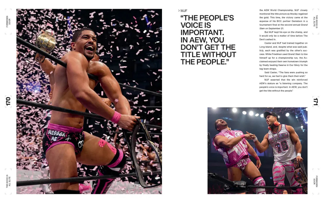 This Book Is All Elite: The Inside Story of All Elite Wrestling US - Hardback