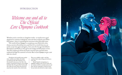 The Official Lore Olympus Cookbook US - Hardback