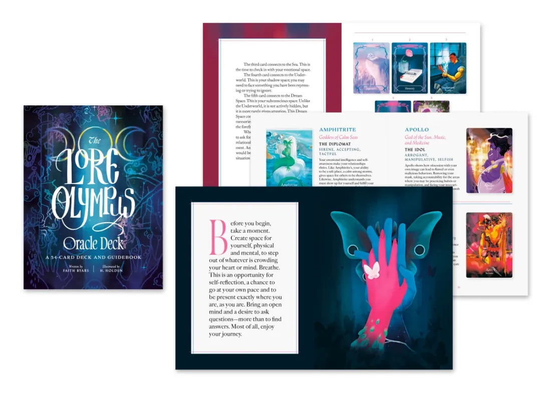 The Lore Olympus Oracle Deck US - Cards