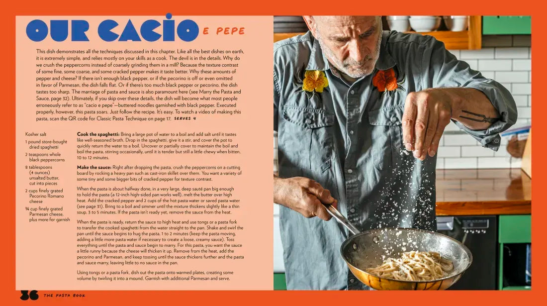 The Pasta Book US - Hardback