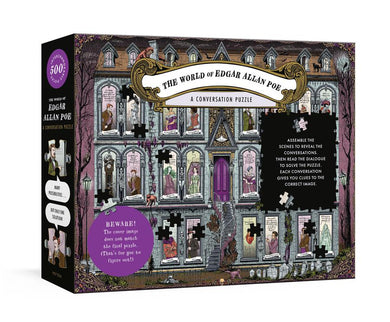 The World of Edgar Allan Poe: A Conversation Puzzle-Hobbies/ quizzes/ games-買書書 BuyBookBook