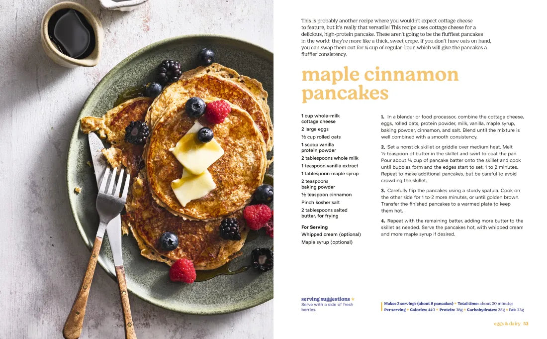 The Powered by Protein Cookbook: A Cookbook US - Hardback