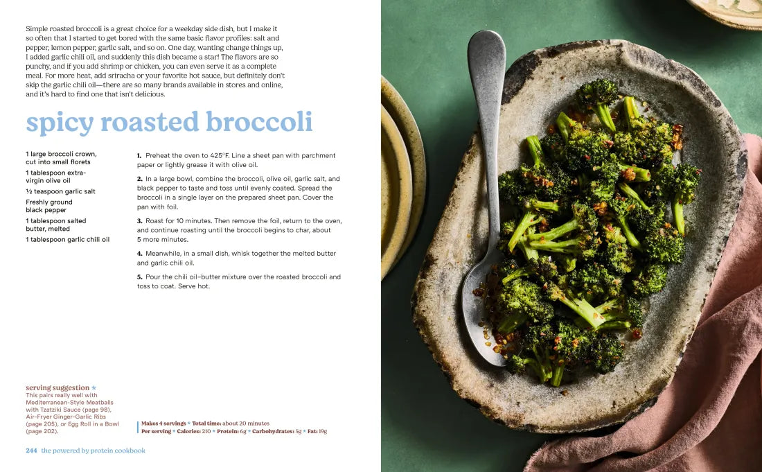 The Powered by Protein Cookbook: A Cookbook US - Hardback