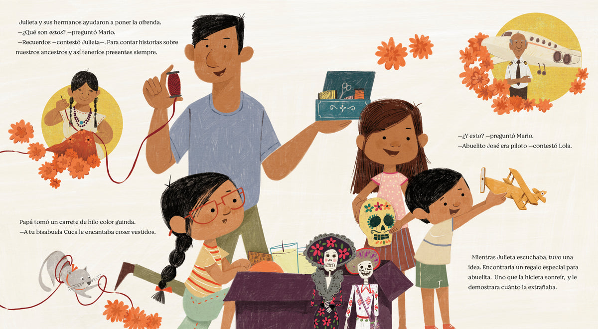 El regalo de abuelita (Abuelita's Gift Spanish Edition) interior 1 (ISBN 9780593806920)