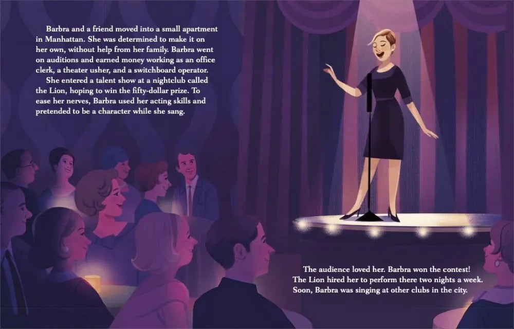 Barbra Streisand: A Little Golden Book Biography US - Hardback