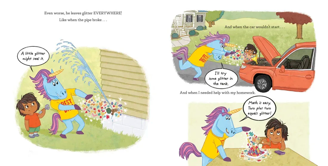 My Dad Is a Unicorn! US - Hardback (9780593807873)