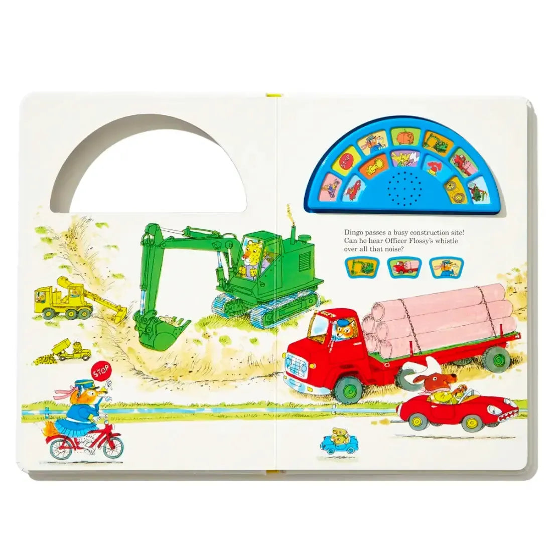 Richard Scarry's Cars and Trucks Sound Book US - Board book