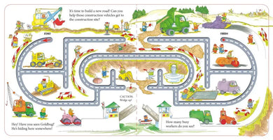 Richard Scarry's Cars and Trucks Touch-and-Trace US - Board book
