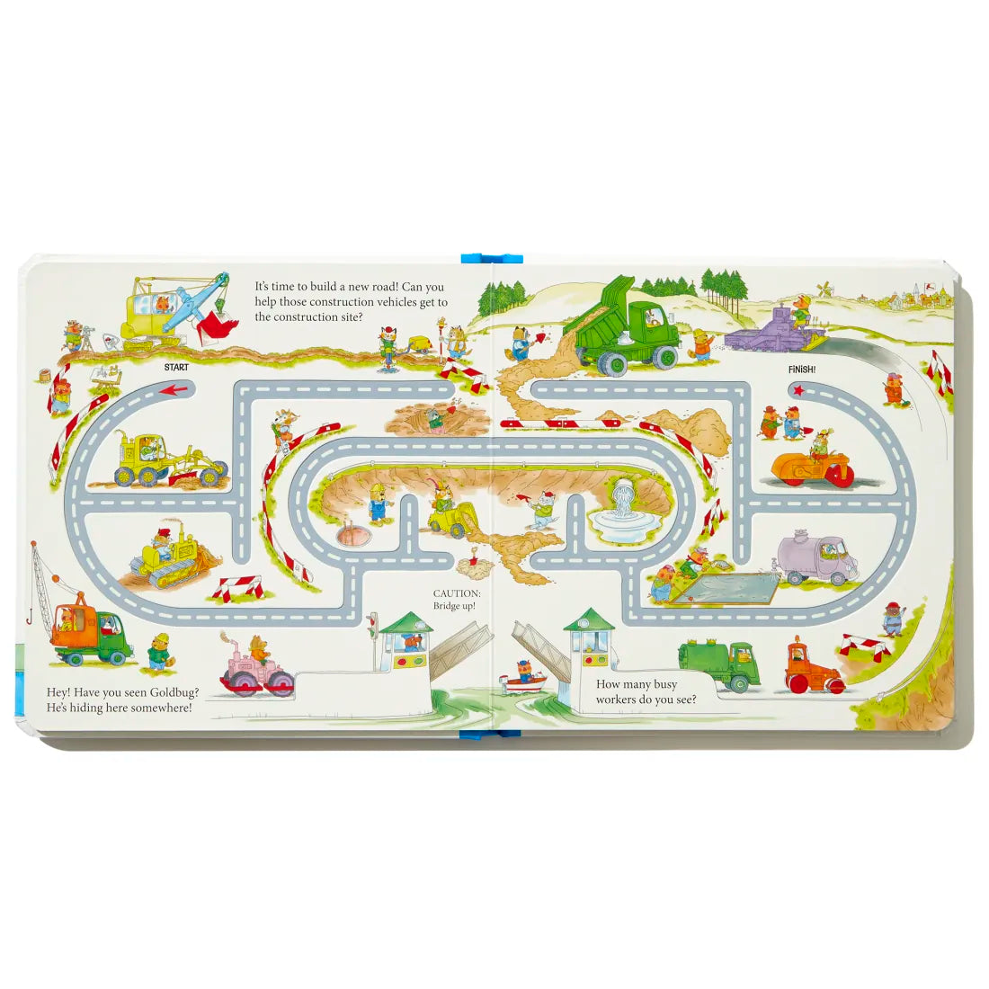 Richard Scarry's Cars and Trucks Touch-and-Trace US - Board book