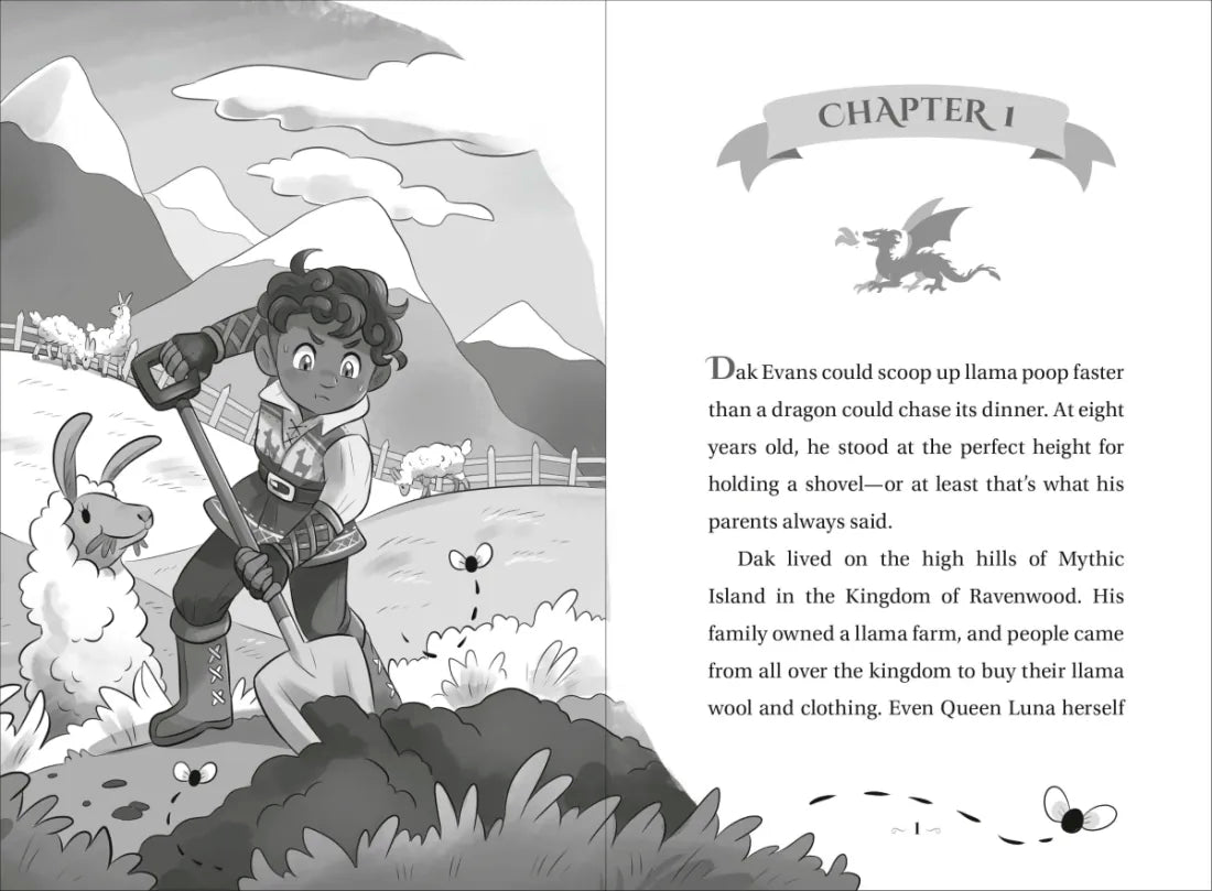 Llama Quest #1: Danger in the Dragons' Den US - Paperback / softback