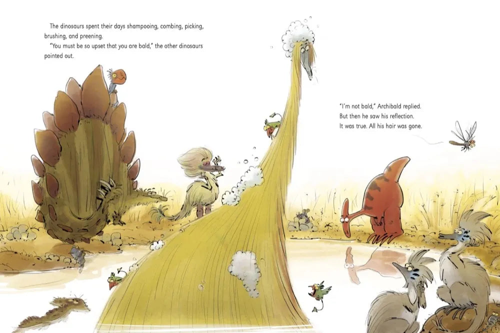 Archibald and the Furry Dinosaurs US - Hardback (9780593811962)