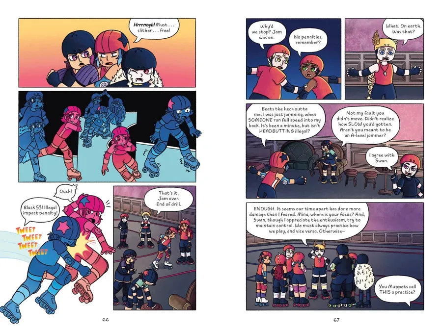 Blood City Rollers: Move It or Bruise It US - Hardback