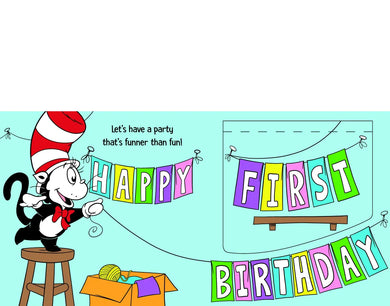 Happy First Birthday! With Dr. Seuss Babies US - Board book