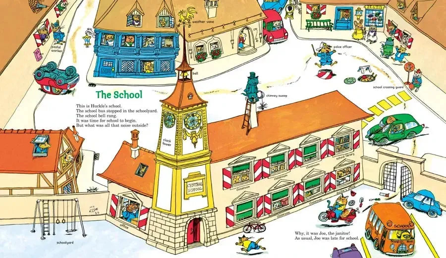 Richard Scarry's Great Big Schoolhouse US - Hardback