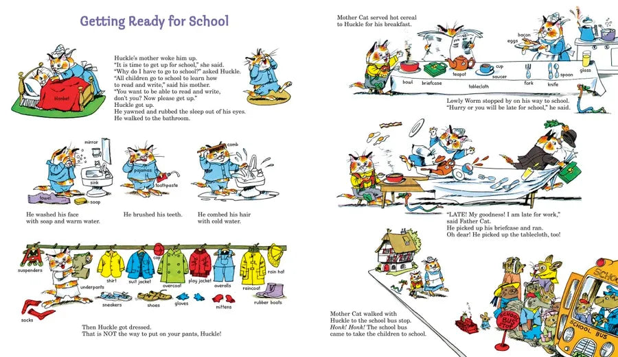 Richard Scarry's Great Big Schoolhouse US - Hardback