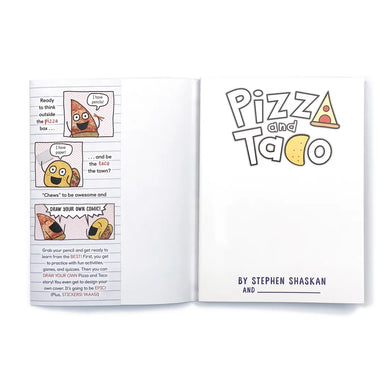 Pizza and Taco: Draw Your Own Comic! US - Paperback / softback