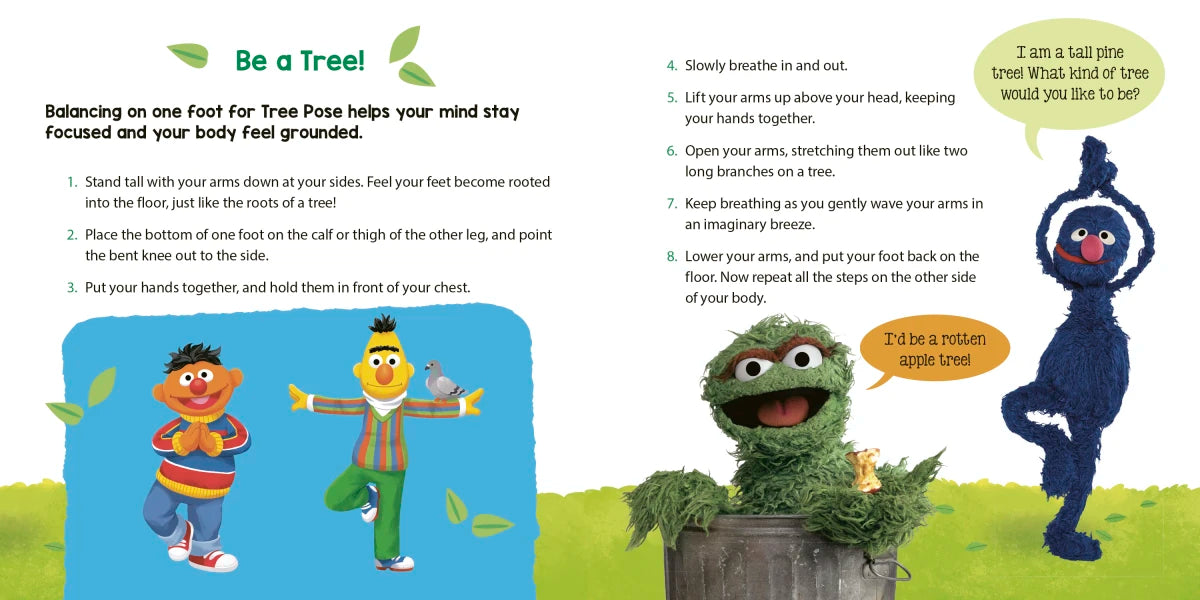 Grover Yoga! (Sesame Street) US - Board book
