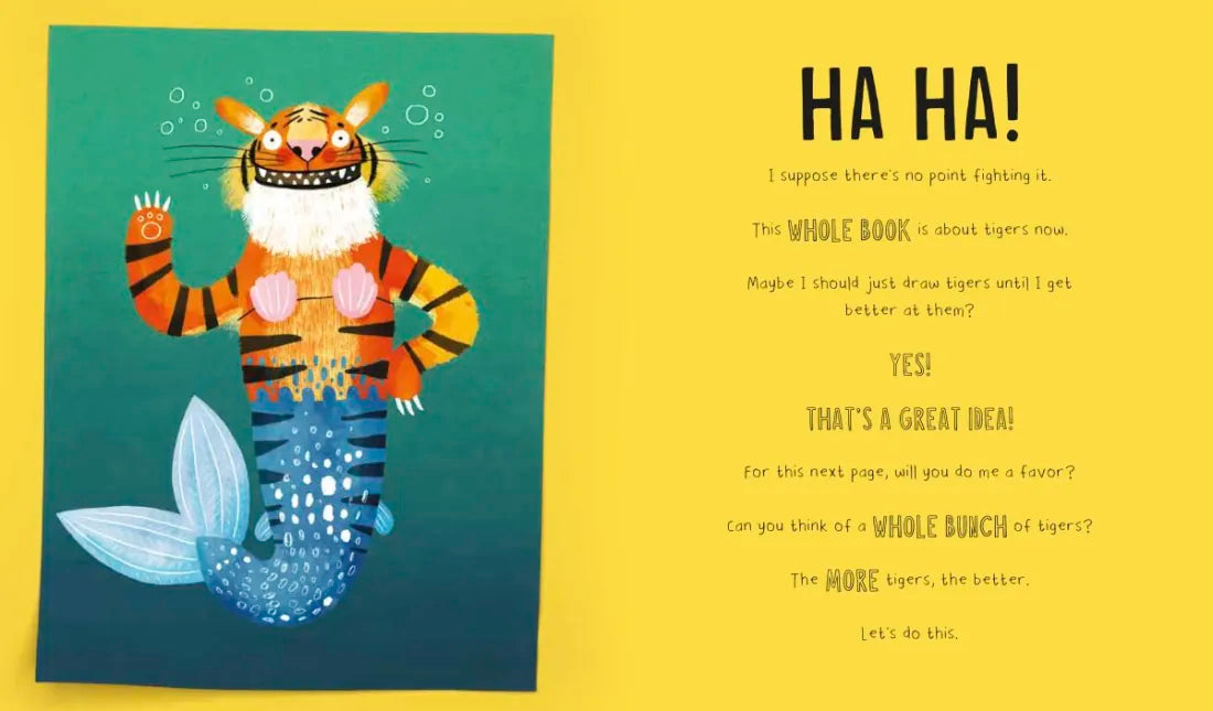Don't Think of Tigers US - Hardback (9780593815328)