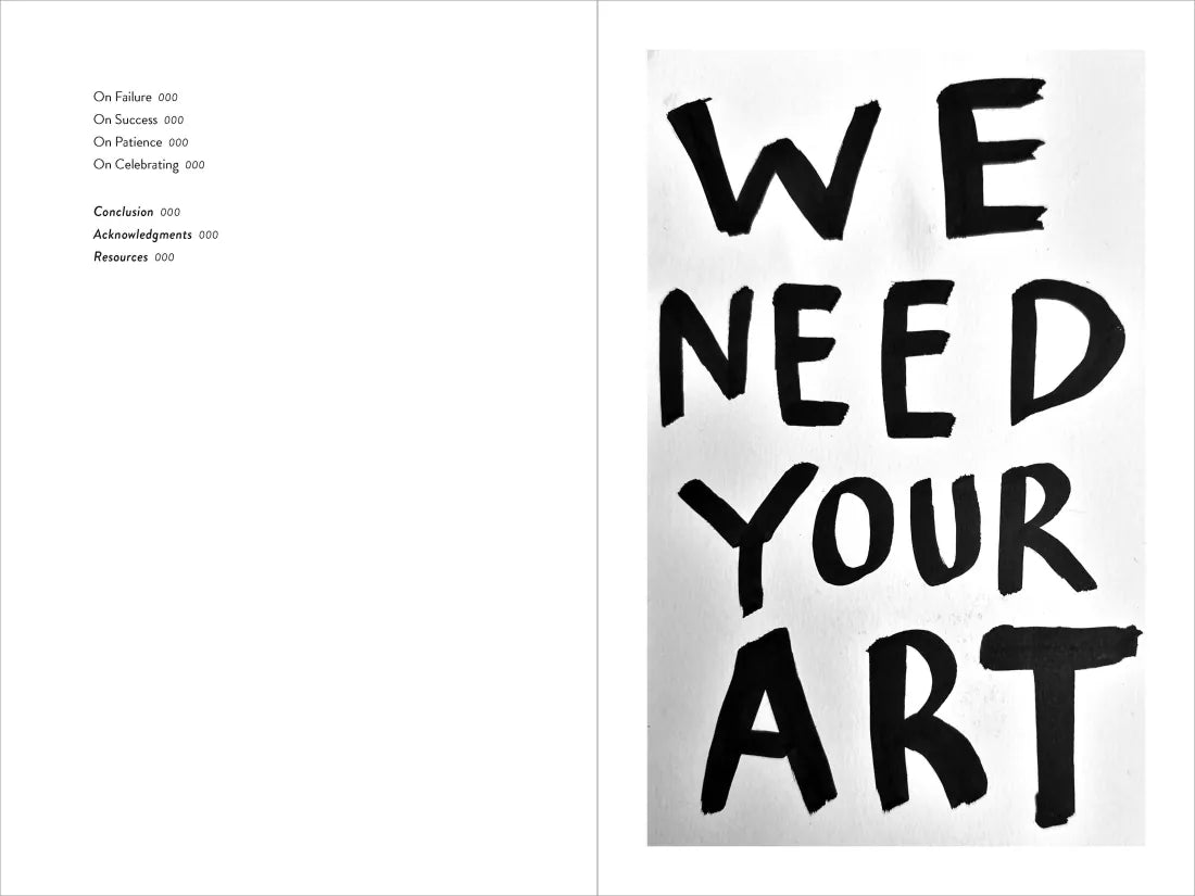 We Need Your Art US - Hardback