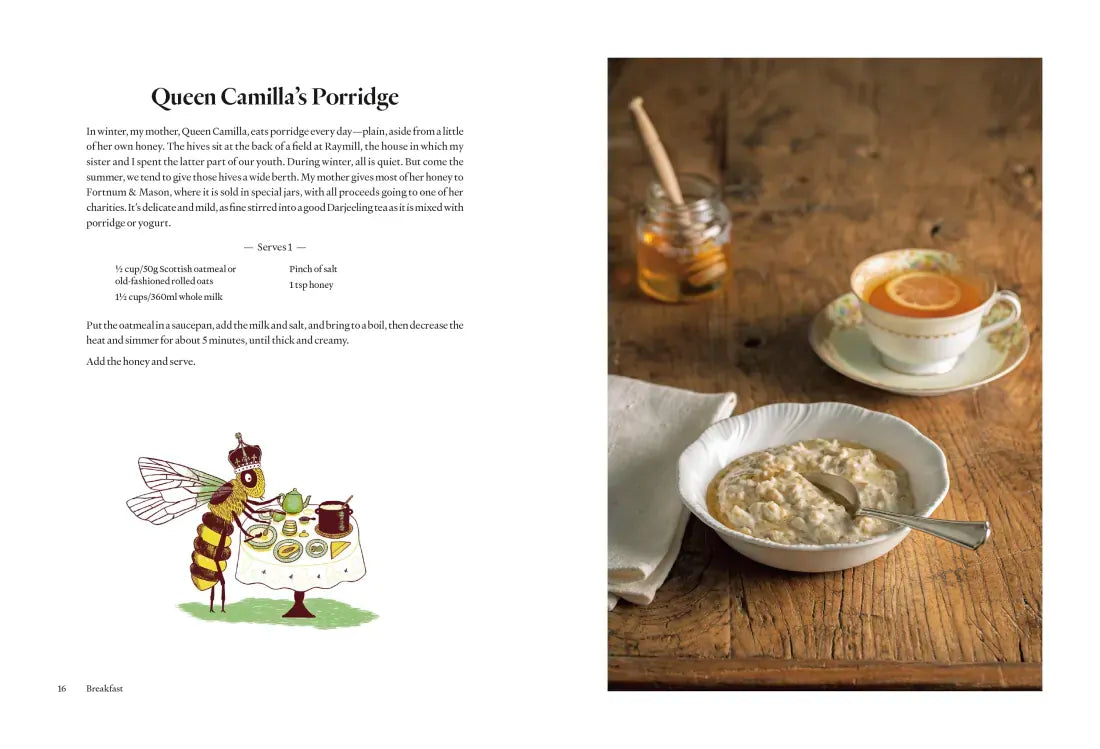 Cooking and the Crown US - Hardback