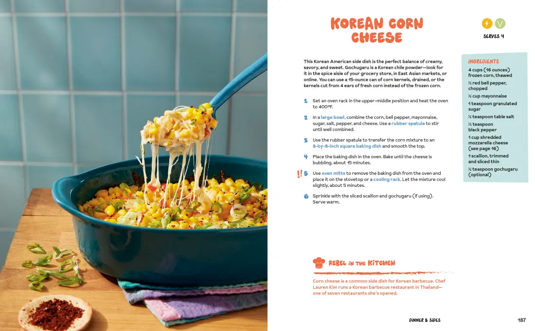 Rebel Girls Cook US - Hardback