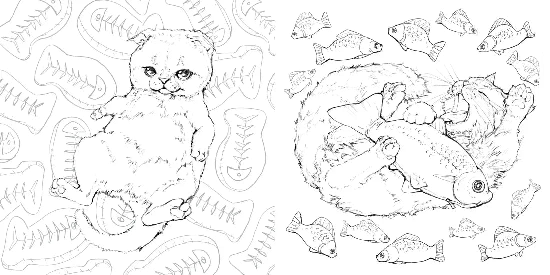 Pop Manga Catitude Coloring Book US - Paperback / softback