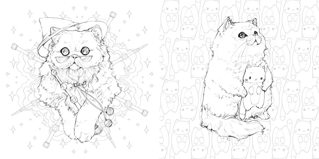 Pop Manga Catitude Coloring Book US - Paperback / softback