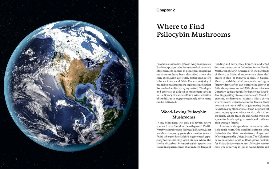 Psilocybin Mushrooms in Their Natural Habitats US - Hardback