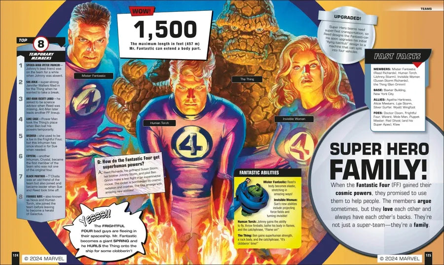 Marvel Incredible Records US - Hardback