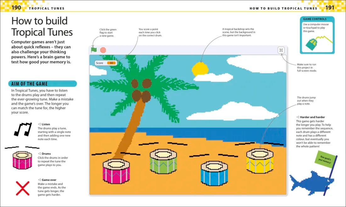 Coding Games in Scratch US - Paperback / softback