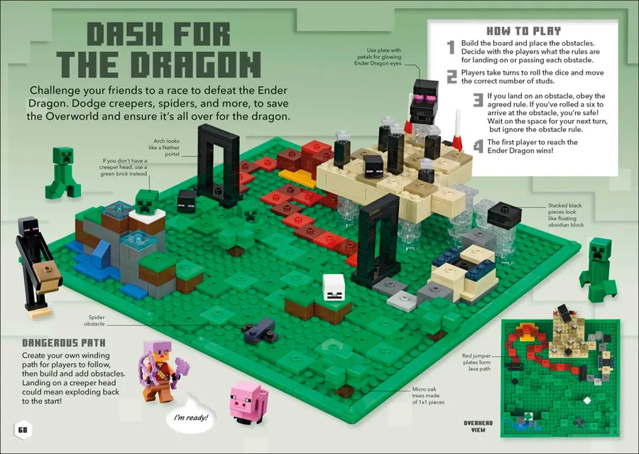 LEGO Minecraft Ideas (Library Edition) US - Hardback