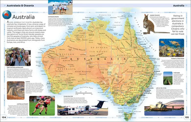 Children's Illustrated World Atlas US - Hardback