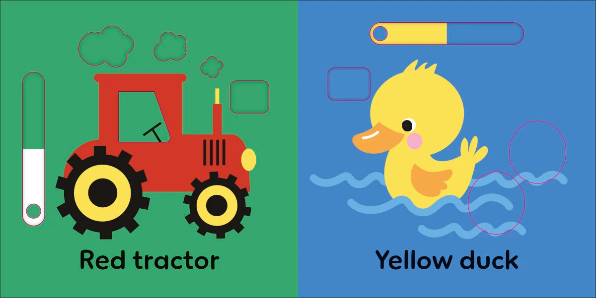 Slide and Seek Colors US - Board book