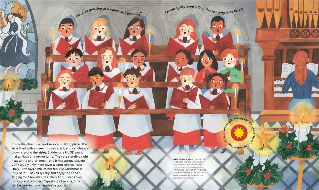 The Very Young Person's Guide to Christmas Carols US - Hardback