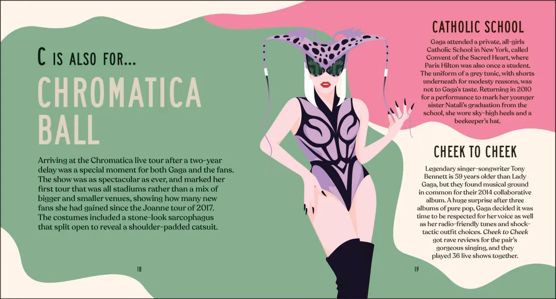 Lady Gaga A to Z US - Hardback